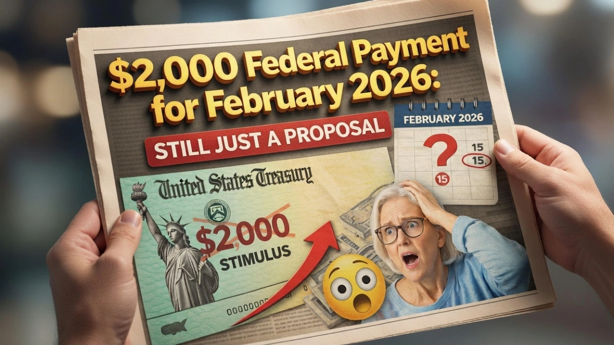 $2,000 Federal Payment 2026