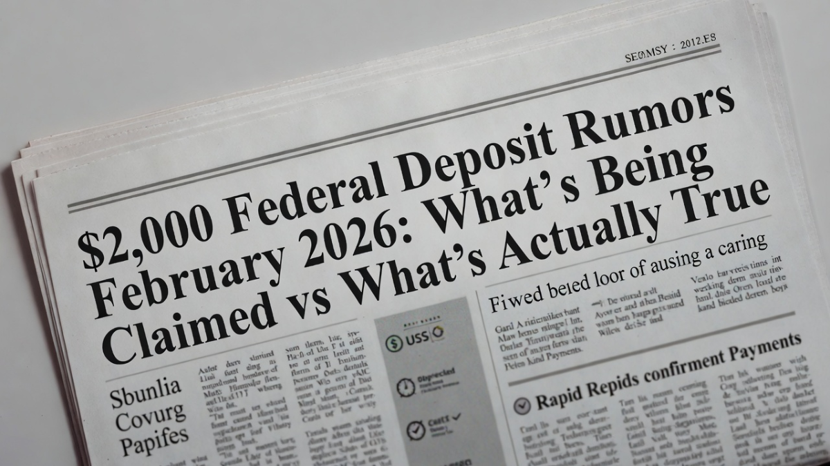 $2000 federal deposit February 2026